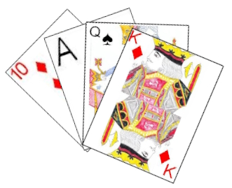 A player selects the trump suit after the first four cards are dealt A player selects a trump suit after their first four cards are dealt
