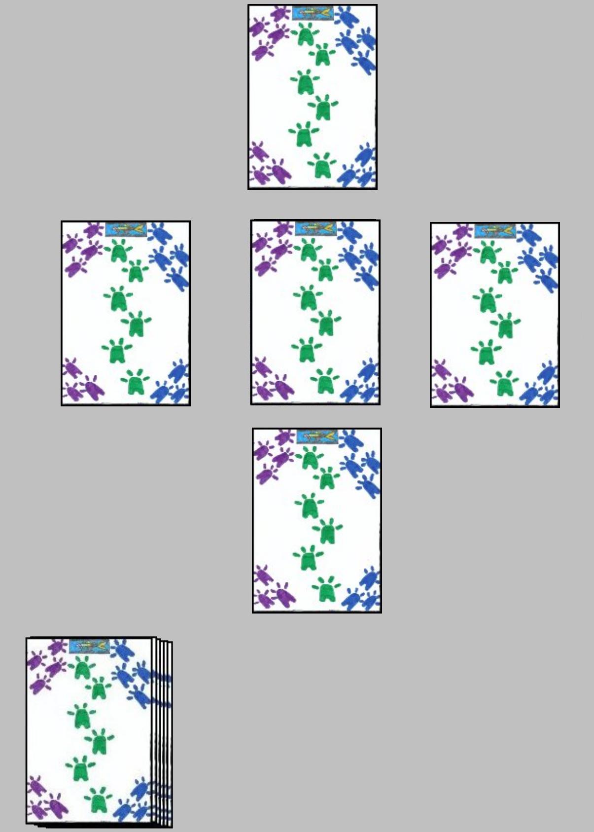 Kings Corner Solitaire layout Kings Corner Solitaire layout
