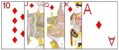 Royal Flush Example Royal Flush Example