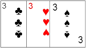 Example of a Prial of Threes