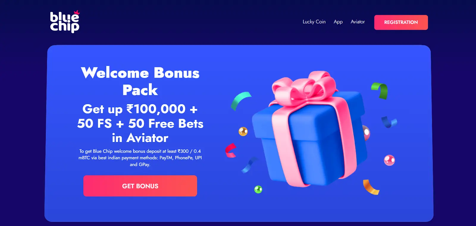 BlueChip bonus BlueChip bonus