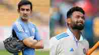 Rishabh Pant and Gautam Gambhir